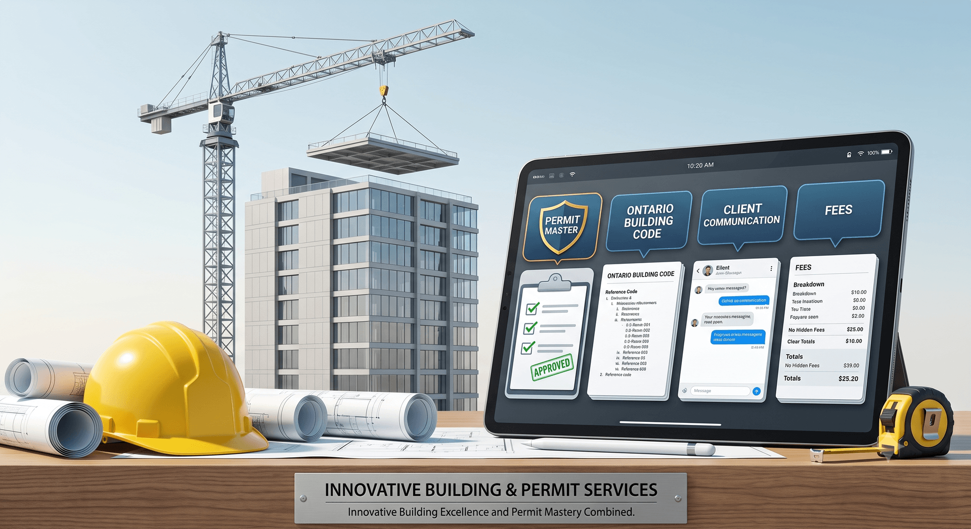 Construction planning and structural design