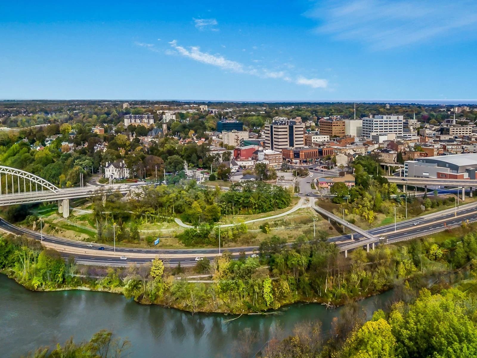 St. Catharines Ontario cityscape